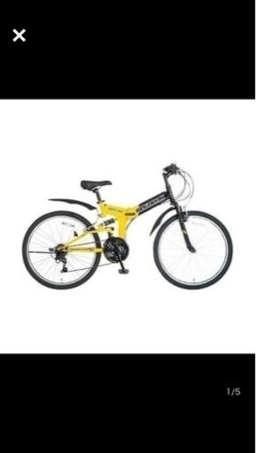 REGOLITH CES-62 MTB マウンテンバイク 折りたたみ自転車 レゴリス 黄色 黒 未使用