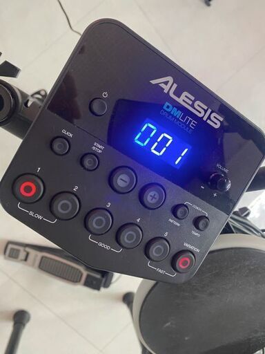 光って楽しい電子ドラム！Alesis LEDライトアップ 電子ドラム DM Lite Kit