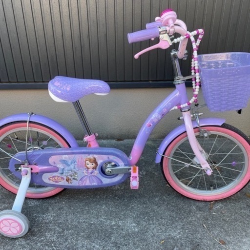 ちいさなプリンセス　ソフィア　子供用自転車　16インチ【お値下げ不可】