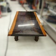 一枚板 座卓 ローテーブル センターテーブル 天然木 幅151.5×奥行80×高さ35㎝ 苫小牧西店 一枚板 座卓 ローテーブル センターテーブル 天然木 幅151.5×奥行80