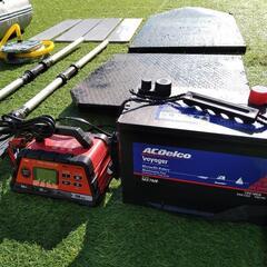 ゴムボート エレキ バッテリー 1式