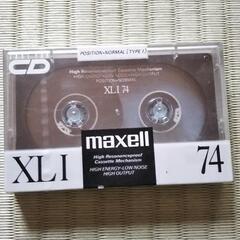 ☆新品☆maxell74分カセットテープ