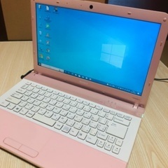 年末限定✨人気のピンク✨ CORE I5 爆速SSD240G 超最新Windows10 ハイ