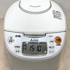 ★中古品 2018年製 三菱 IHジャー炊飯器 5.5合炊き