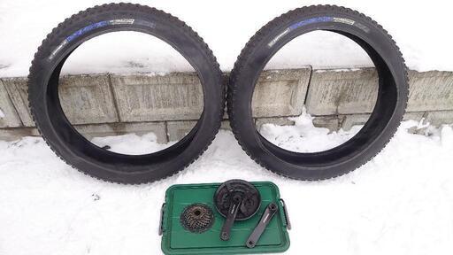 低価格ファットバイクパワーアップ用パーツセット