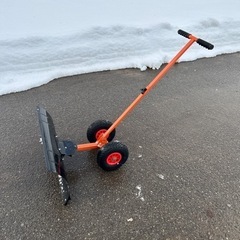 除雪　雪かき　雪除け　スノーダンプ