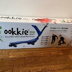 【取引終了】Ookkie オーキー 子供用 スケートボード ブラック