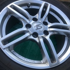 ☆神奈川県海老名市取引限定☆SPORTECHNIC 16インチ 7J 5穴 ベンツ にて使用4本セット