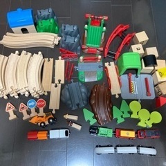 BRIO IKEA 木の電車のおもちゃ