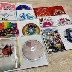 Wii本体＋ソフト　ジャンク品
