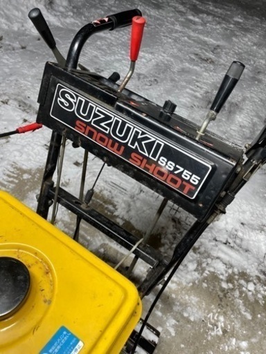 SS755 除雪機　不具合ありのため格安 SS755 除雪機 不具合ありのため格安