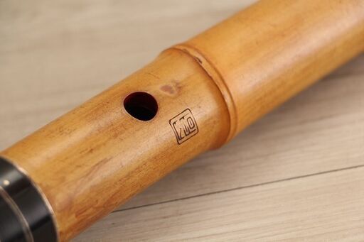 尺八 和楽器 在銘 全長48.5cm (E1388sxwY) 和楽器 尺八 在銘