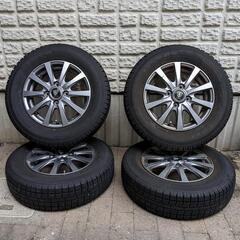 145/80/R13軽スタッドレス（アルミホイル付）【今日受渡可！】