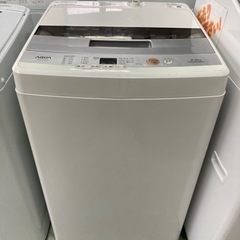アクア　4.5キロ洗濯機　2018年製　リサイクルショップ宮崎屋...