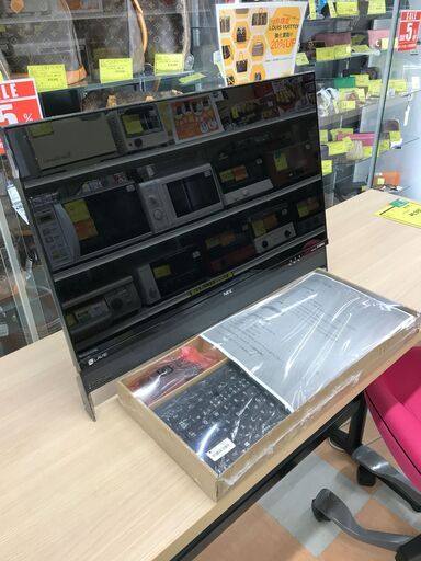NEC モニター 一体型　デスクトップパソコン PC-DA570FAB-E3 ※初期化済み