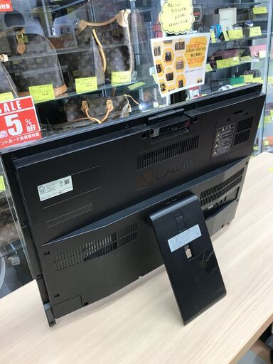 NEC モニター 一体型　デスクトップパソコン PC-DA570FAB-E3 ※初期化済み