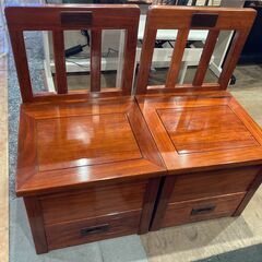 【愛品館市原店】モンクスベンチ応接セット