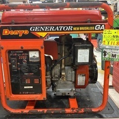 □ エンジン駆動発電機　デンヨーニューパワー2200【GA－2200】□　