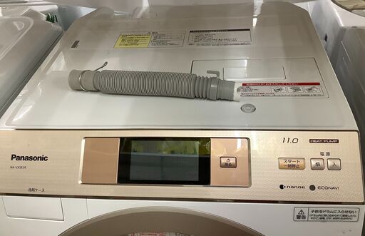 Panasonic/パナソニック ドラム式洗濯乾燥機 洗濯11kg/乾燥6kg NA-VX5E5R 2018年製【ユーズドユーズ名古屋天白店】J2321