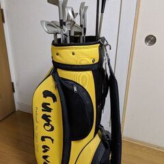 男性向けのゴルフセット（クラブ13本＋バッグ）を!