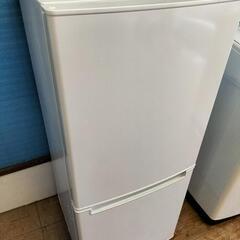 ニトリ(NITORI)　NTR-106 ホワイト　2ドア冷蔵庫　...