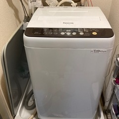 パナソニック洗濯機　7kg  