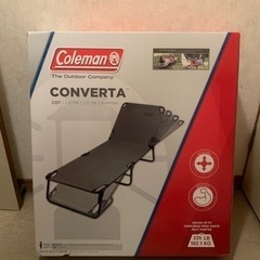 【お話し中】コールマン　折り畳み椅子／ベッド　未使用品