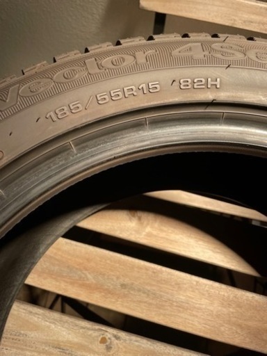 185/55R15 グッドイヤー　ベクター　4シーズンズハイブリッド　2本　バリ山 2020年49週製　オールシーズン