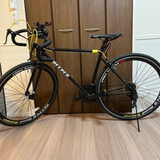 ☆ディーパー ロードバイク☆700Cロードバイク ブラック DEEPERロードバイク