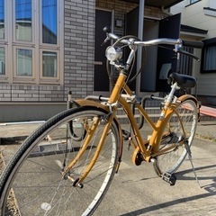 【アサヒサイクル】サーフラック付き自転車