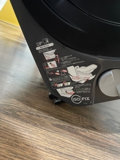 (お話し中)コンビチャイルドシートISOFIX クルムーヴスマートシリーズ　360度回転