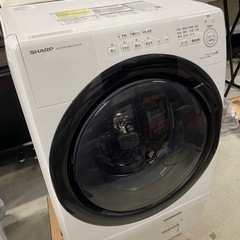 超お薦め品‼️美品‼️メーカー保証あり シャープドラム洗濯乾燥機ES-