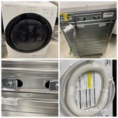 超お薦め品‼️美品‼️メーカー保証あり シャープドラム洗濯乾燥機ES-