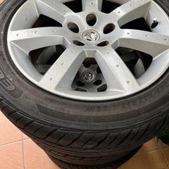 NISSANタイヤホイール4本セット17インチ【フェアレディz純正】