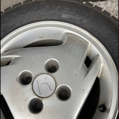 【完売御礼】12月29日まで　ICENAVI6 スタッドレス155/65R13+純正アルミ　4本セット履き替え込