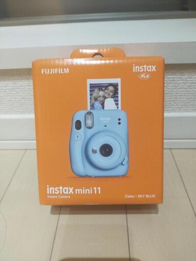 instax mini 11 チェキ スカイブルー