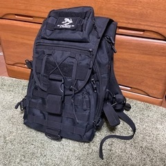 ミリタリーリュック　黒　40L