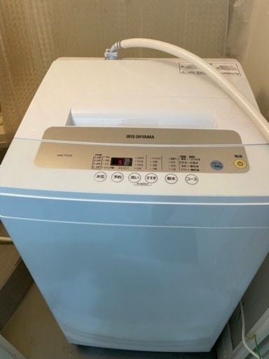 配送可能、設置無料)アイリスオーヤマ 洗濯機 5kg IAW-T502E 2021年製