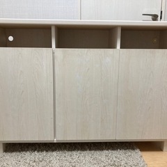 【取引中】収納棚　キャビネット　日本製　110cm 