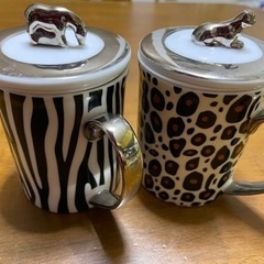 TOINの新品の茶漉し付きコーヒーカップ。紅茶カップ。日本茶漉し...