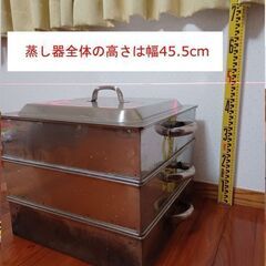 角型蒸し器　45cm×45cm×45.5cm
