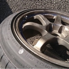 ヴェッズスポーツ　17インチ　ホイール　タイヤ　2本