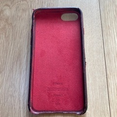 iPhoneSE スマホケース レザー Product Red ...