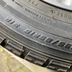 スタッドレス　アルミ付き　タイヤ　
