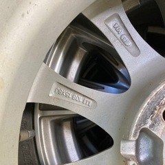 スタッドレス　アルミ付き　タイヤ　