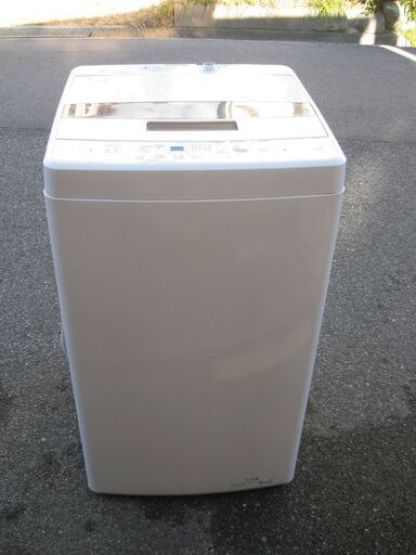 値下げしました。★AQUA 　 AQW-S45J（W） 簡易乾燥機能付き洗濯機　 4.5kg　　２０２１年製