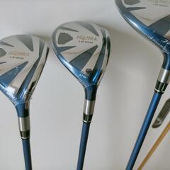 新品未使用ホンマ・ウッド＋ユーティリティ３本セット！