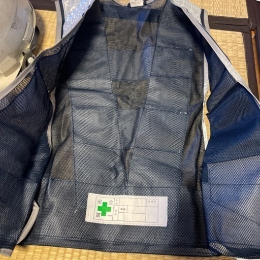 誘導道具一式 LED回転灯緑 誘導棒 反射ベスト ヘルメット 防災