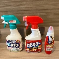 カビキラー、キッチン泡ハイターセット