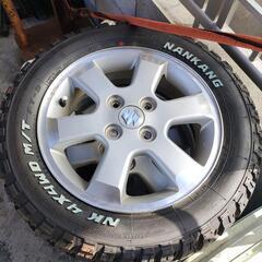 スズキ純正ホイールにナンカンのマッドタイヤ